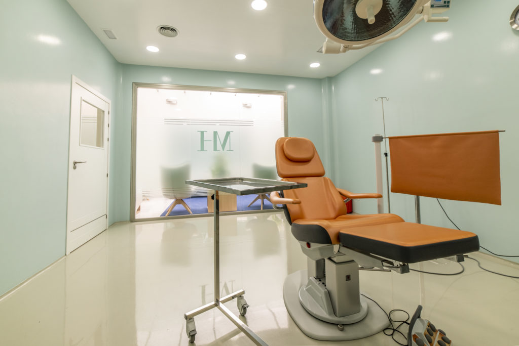 Sala de podología en Herrera